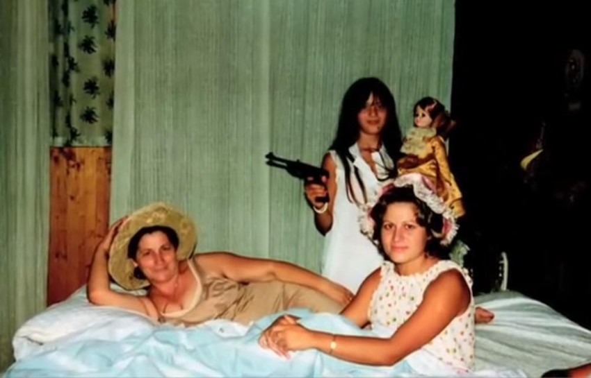 Marisa Meriko sa porodicom