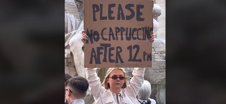 Akcja w Rzymie: Nie zamawiajcie cappuccino po godzinie 12