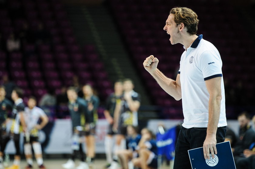 Siatkowka. PlusLiga. ONICO Warszawa - Trefl Gdansk. 13.01.2018