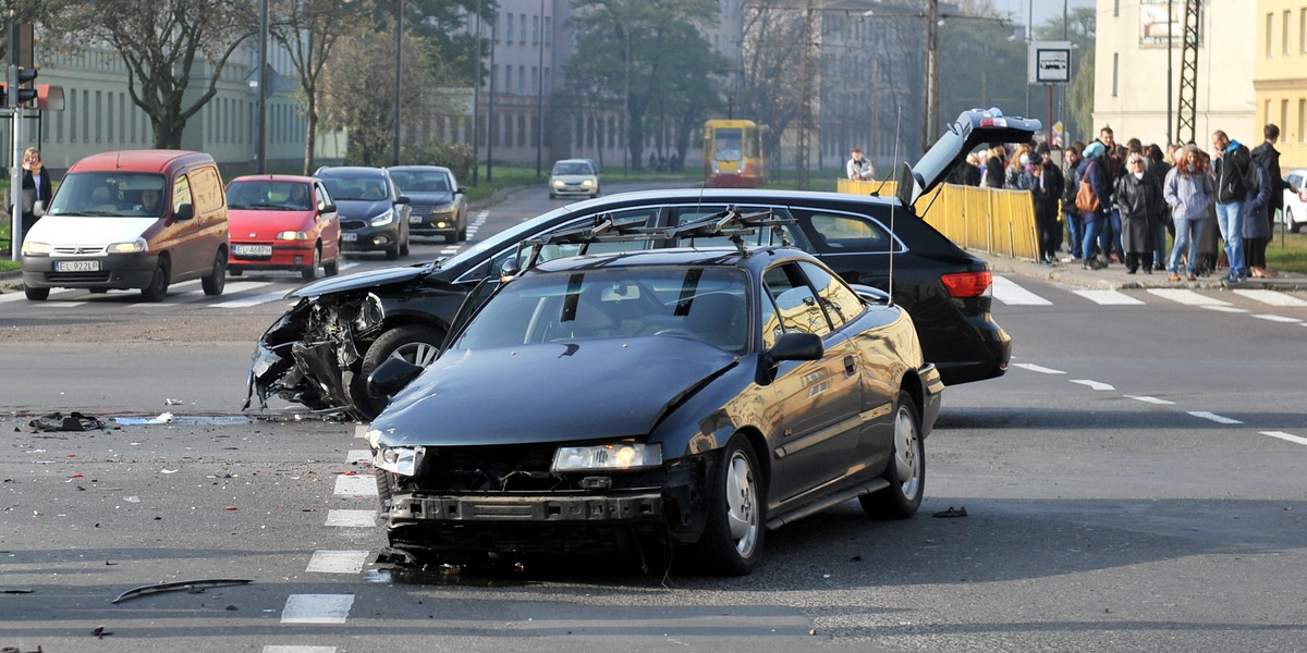 wypadek na zielonej