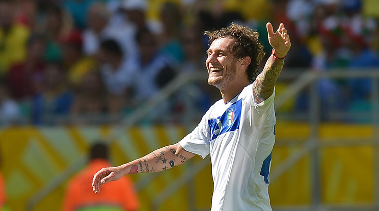 Diamanti az olasz válogatottban/Fotó: AFP