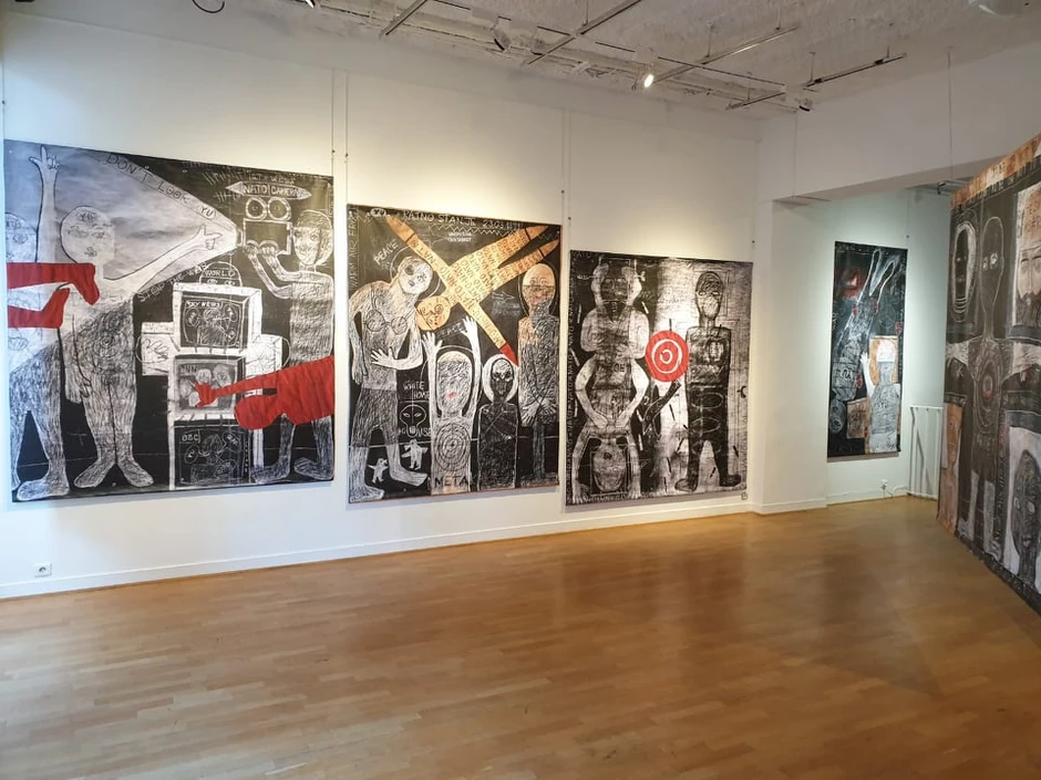 Platna Biljane Vilimon u Parizu