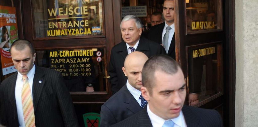 Kaczyński nie rezygnował z ochrony