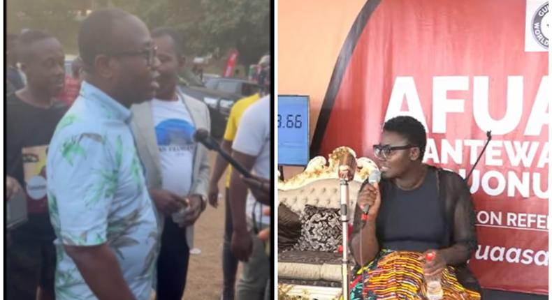 Sing-A-Thon: Kwesi Nyantakyi storms Akwaaba Village to support Afua Asantewaa