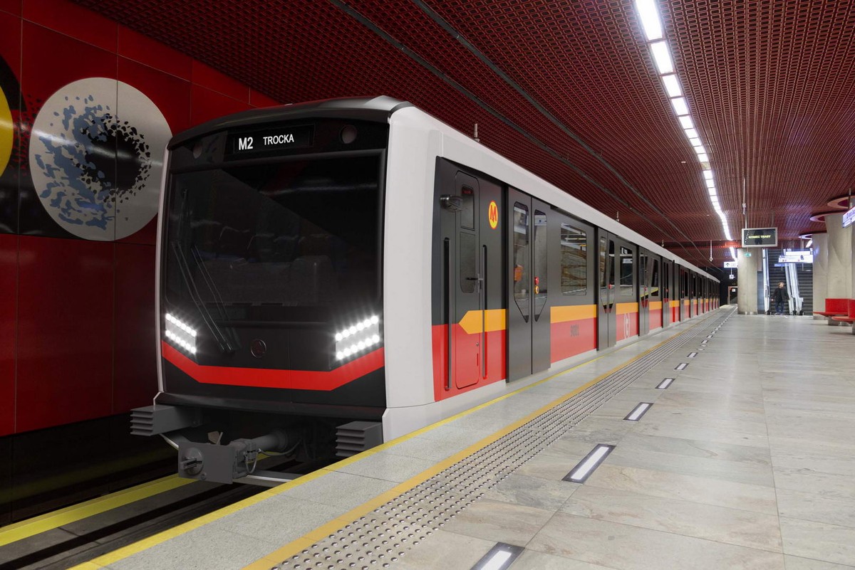 Skoda Varsovia - nowe pociągi metra w Warszawie, źródło: Metro Warszawskie
