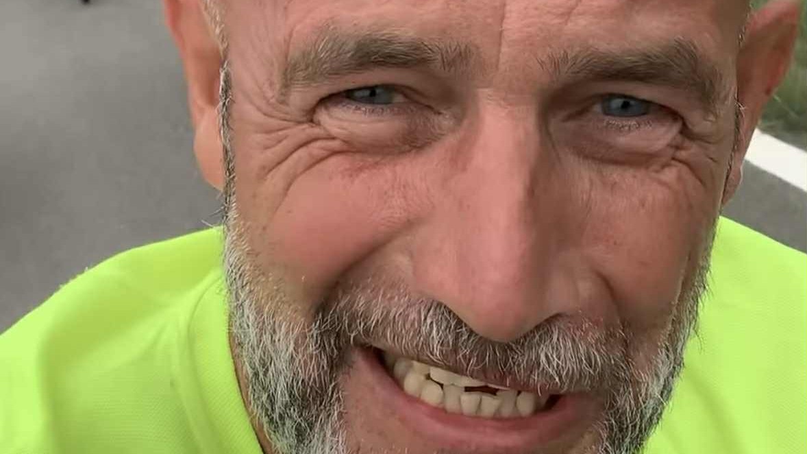 Poľský cyklista Adam Borejko.