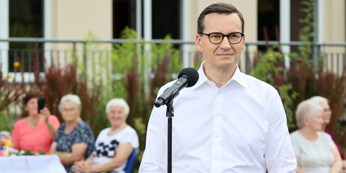 Premier Mateusz Morawiecki.