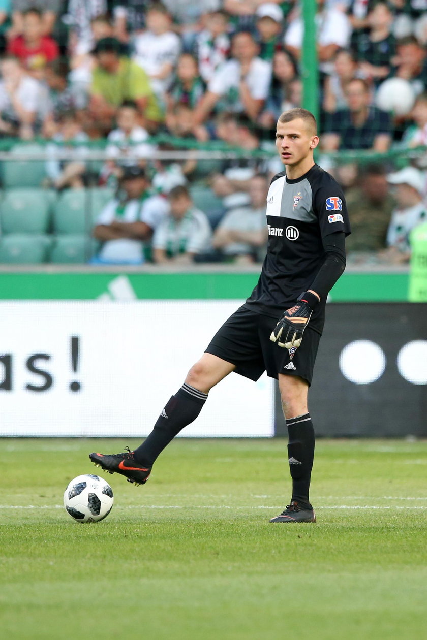 Pilka nozna. Ekstraklasa. Gornik Zabrze - Cracovia Krakow. 18.12.2017