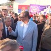 Aleksandar Vučić na manifestaciji "Belmužijada" u Svrljigu