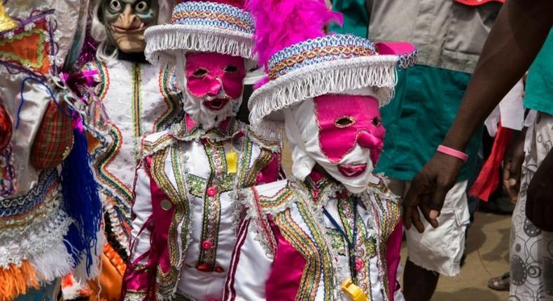 The Winneba Fancy Dress festival features stiff but friendly competition for the top trophy in a festival held just after New Year's Day