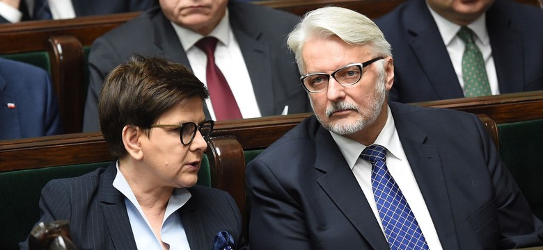 Waszczykowski w Sejmie o polityce zagranicznej rządu Szydło. "Uwarunkowana agresywnymi działaniami rosyjskimi"