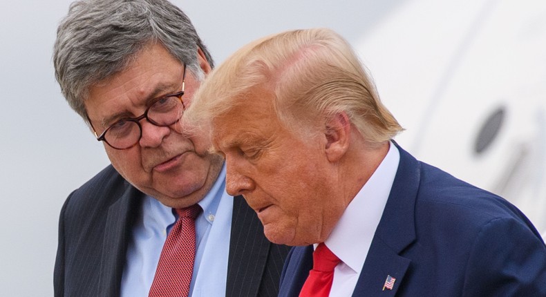 Former Attorney General Bill Barr says then-President Donald Trump did not have a good idea about what the roles of the DOJ and the President were.