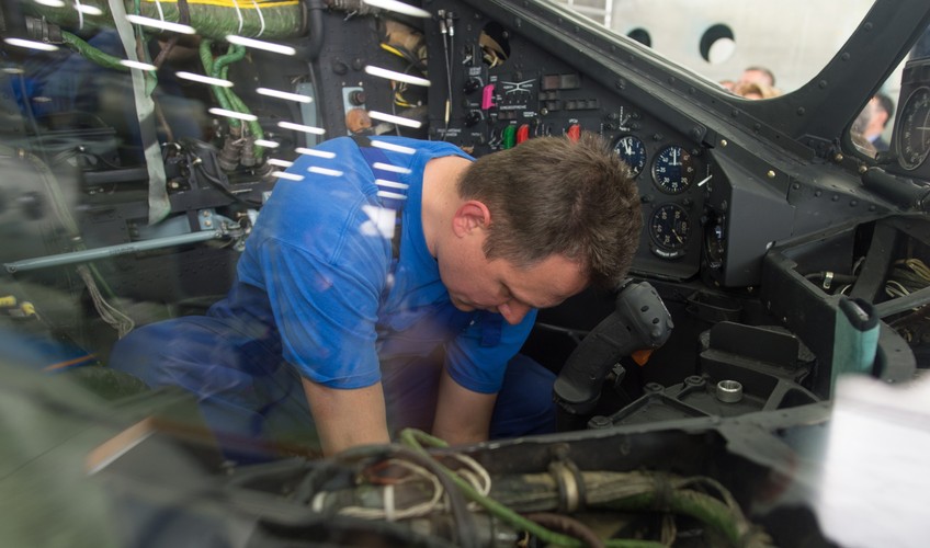 Wojskowe Zakłady Lotnicze Nr 1 S.A. w Łodzi,<br><br> (mr) PAP/Grzegorz Michałowski