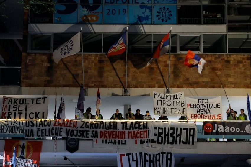 rts takovska ulica protest