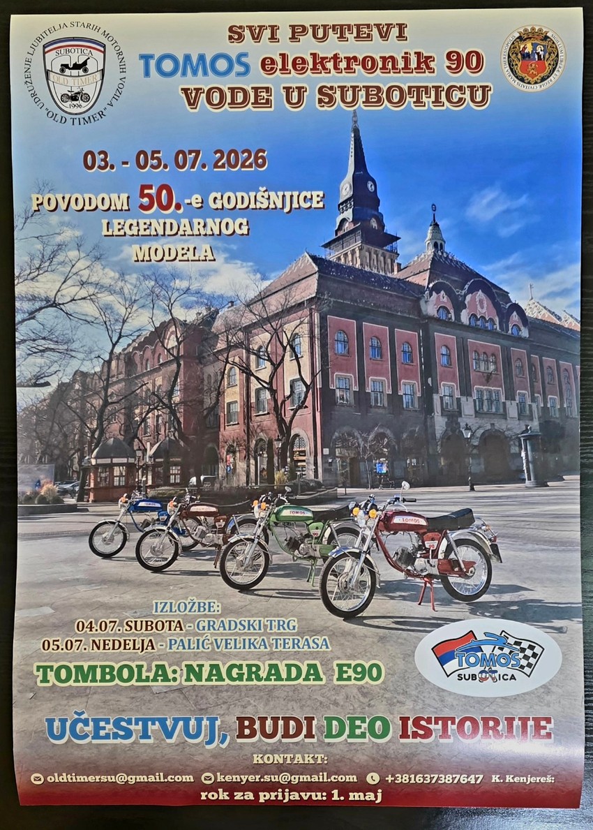 50 godina legendarnog "Tomosa"