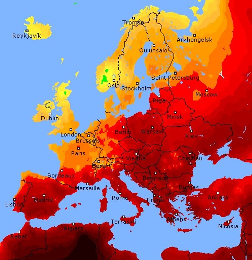 Balkan danas u crvenom