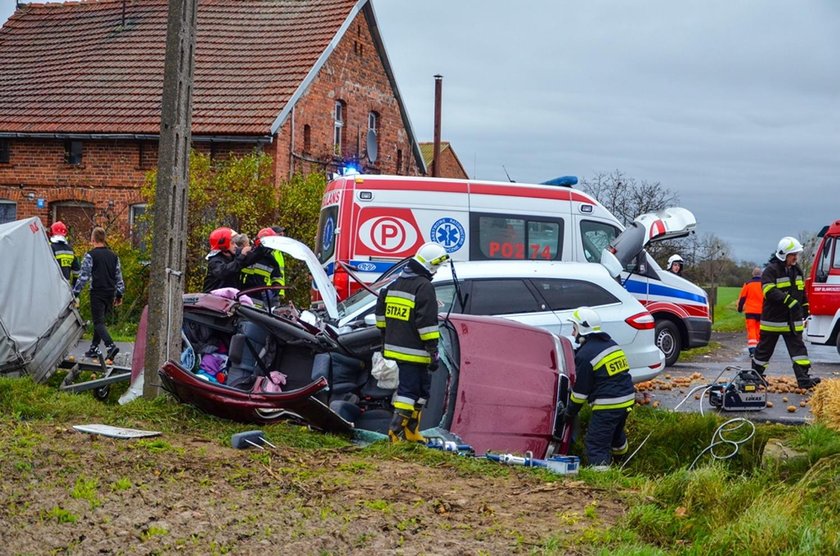 Parzew: tragiczny wypadek. Nie żyje 4-miesięczne niemowlę