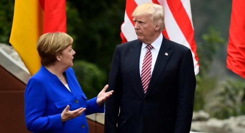 Germany's Angela Merkel must try to avoid further damage to transatlantic ties at the G20 summit