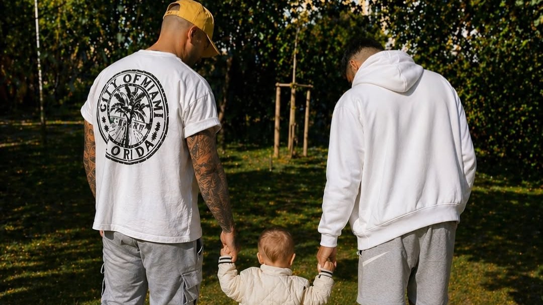 Tanečník Karol Kotlár s partnerom si adoptovali synčeka A., rýchly priebeh adopcie ich milo prekvapil. archív: K. Kotlár