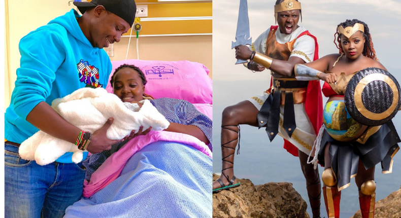 Gospel singer Kymo and wife welcome Baby Number 2 (Photos)