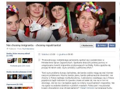 Nowa akcja narodowców. 'Nie chcemy imigranta - chcemy repatrianta!'