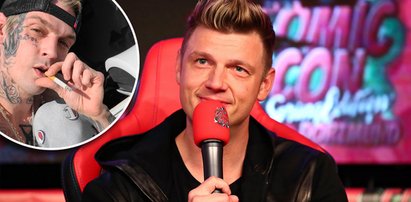 Nick Carter na scenie zalał się łzami. Wspomniał śmierć młodszego brata