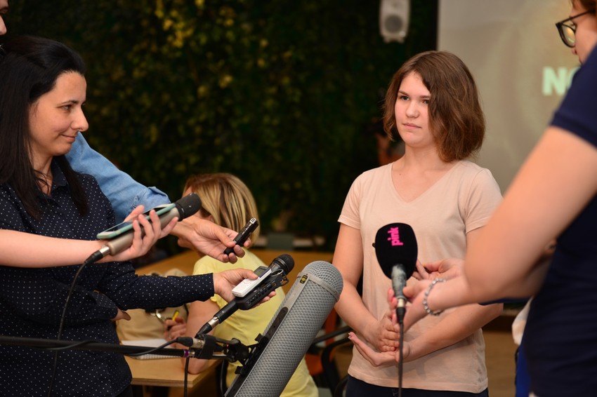 Irena Josifoski, učenica IT odeljenja Prve gimnazije u Beogradu