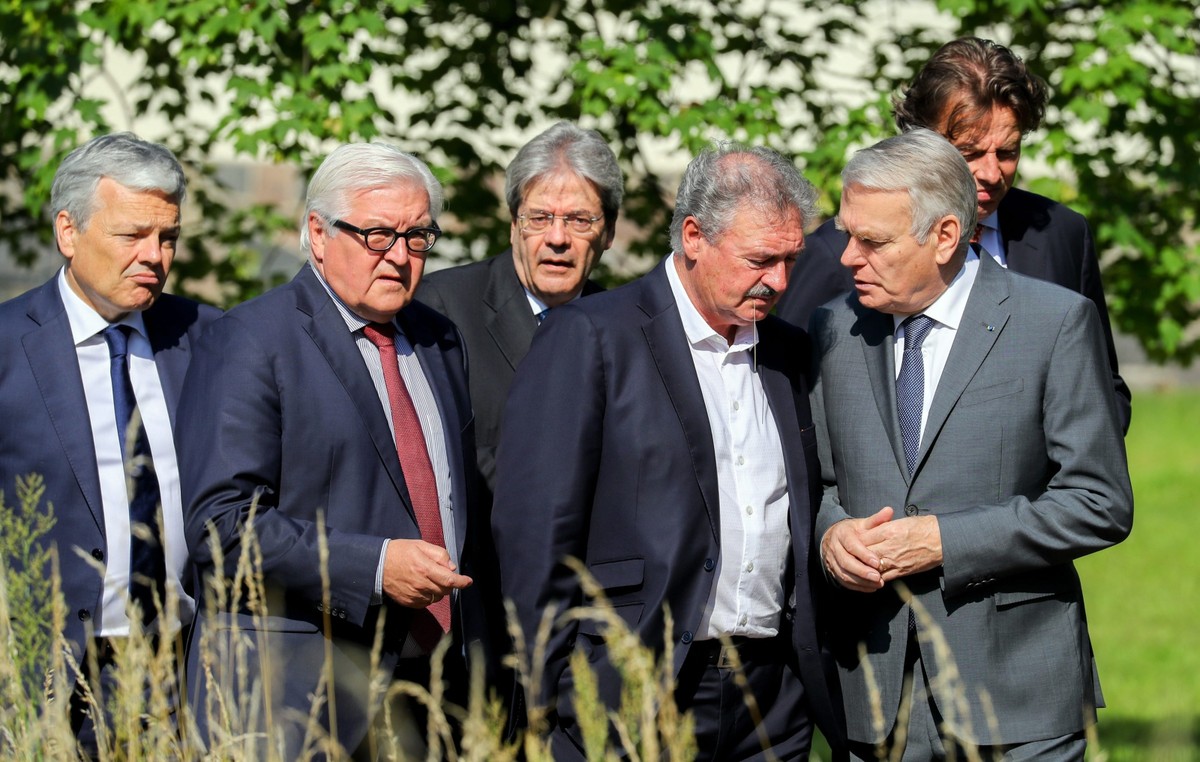 Spotkanie ministrów spraw zagranicznych sześciu krajów UE