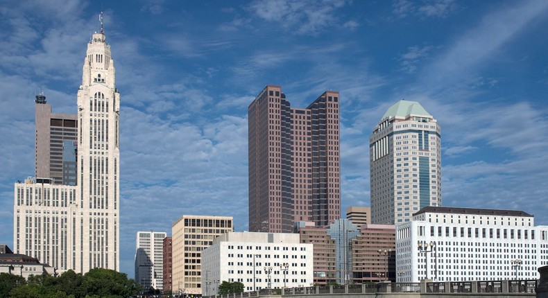 The Columbus skyline.Carol Highsmith/Getty Images