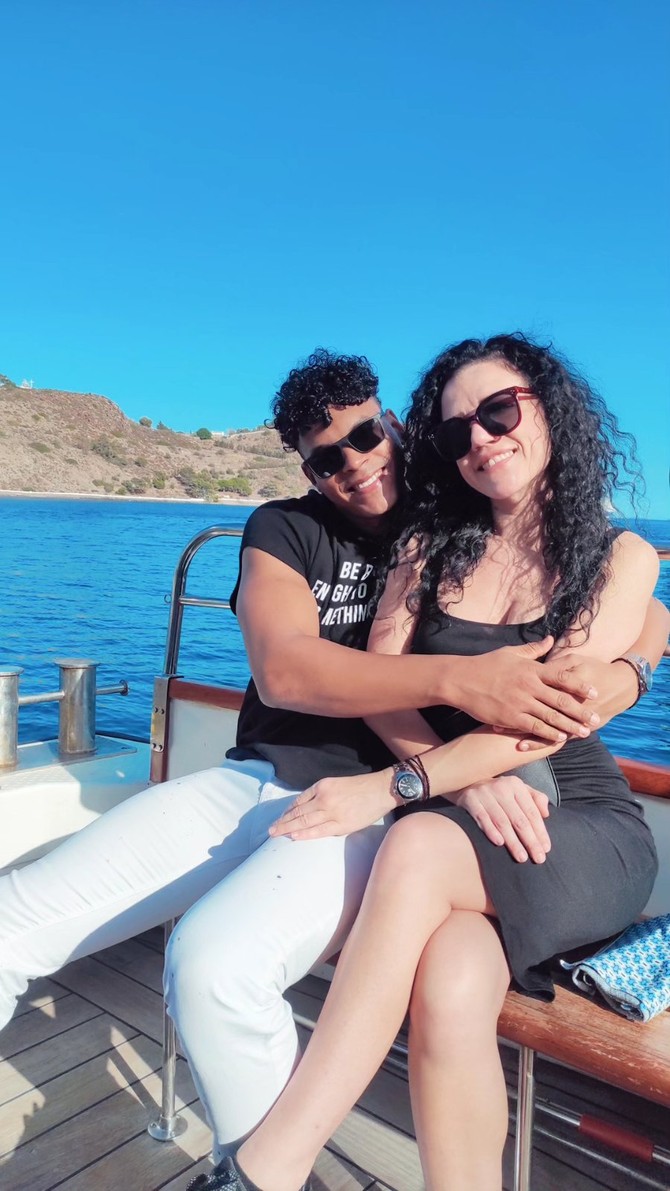 Lisdian Abreu de la Rosa i Ana Abreu Franić