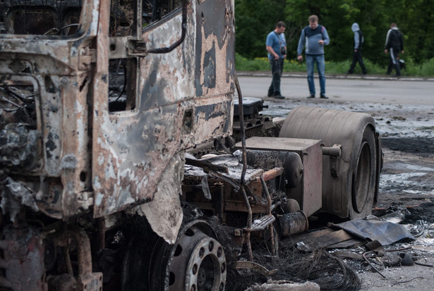 Ciężkie walki pod Słowiańskiem. Separatystów wspierają Czeczeni