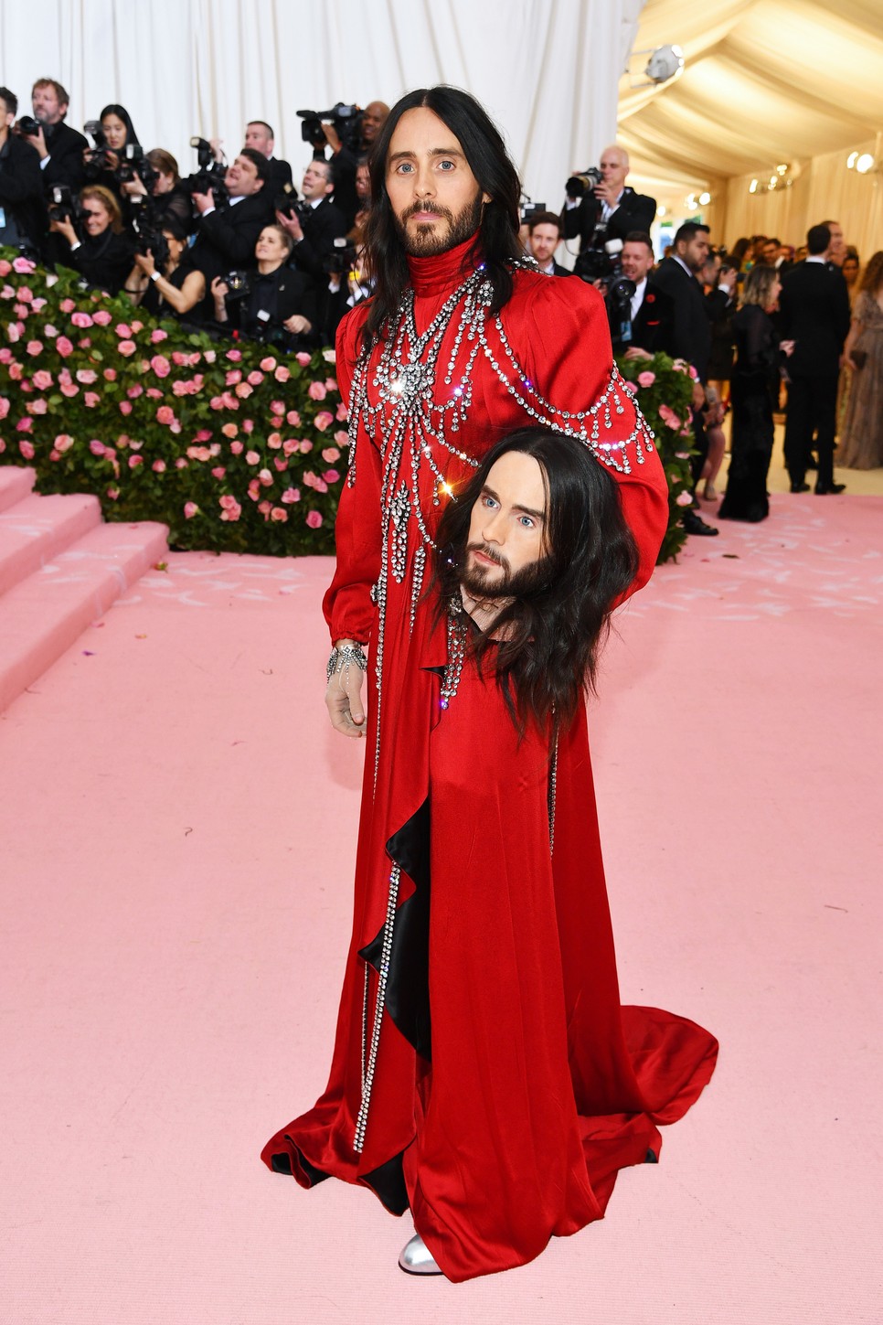 Jared Leto a 2019-es Met gálán | Fotó: Dimitrios Kambouris