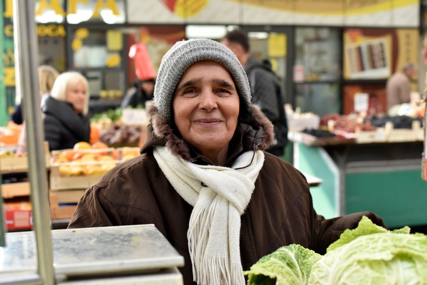 Milanka 30 godina na tržnici