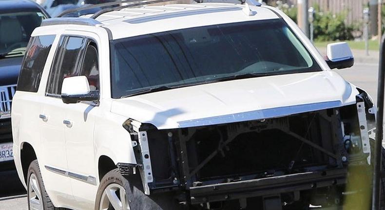 Caitlyn Jenner's SUV involved in car crash