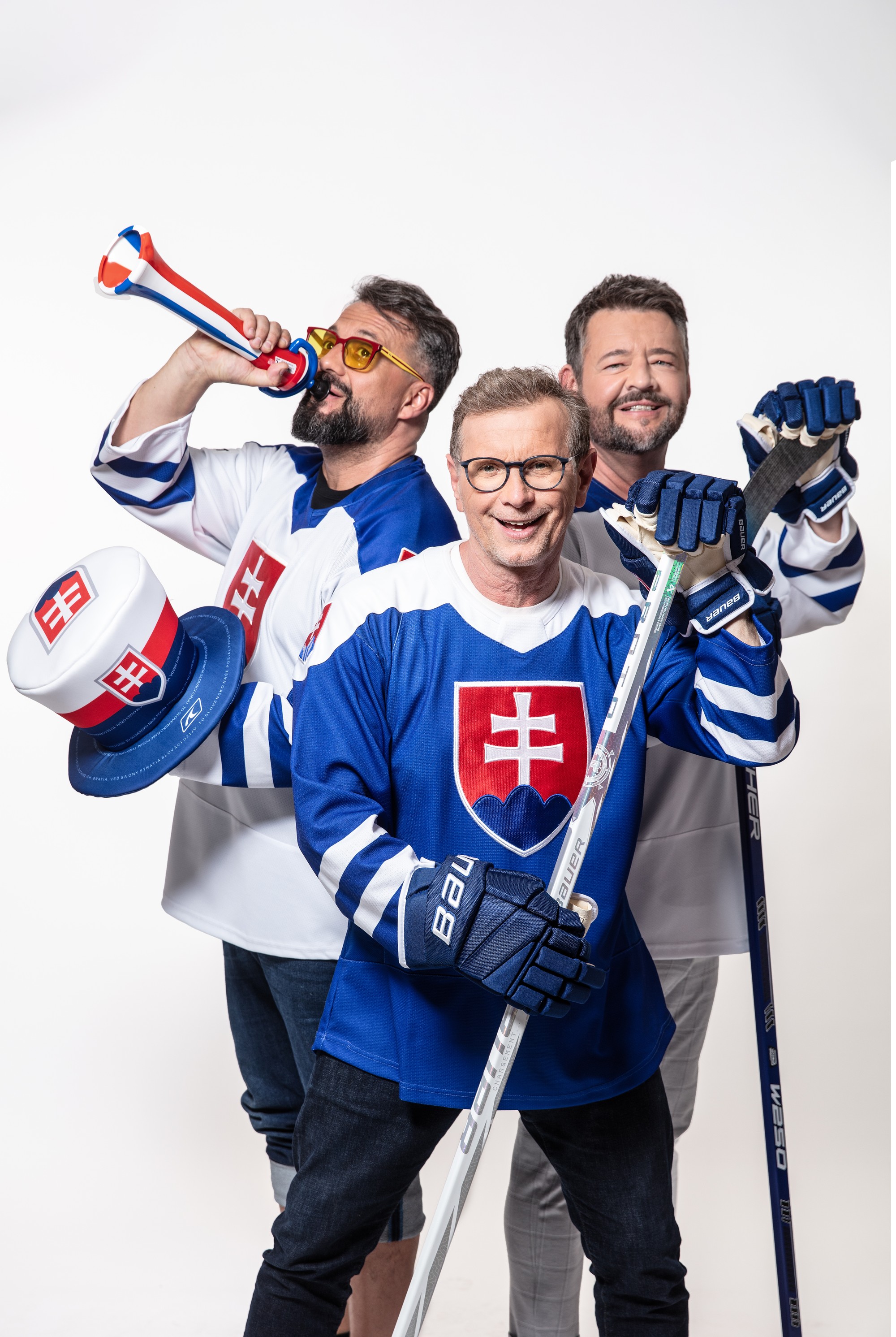 Jojkári Marián Čekovský, Vlado Voštinár, Michal Hudák.