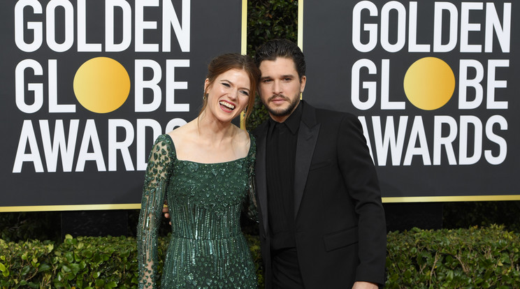 Rose Leslie és Kit Harington 2018-ban házasodott össze. / Fotó: Northfoto