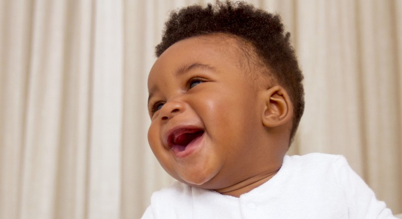 Baby laughing(huffingtonpost)