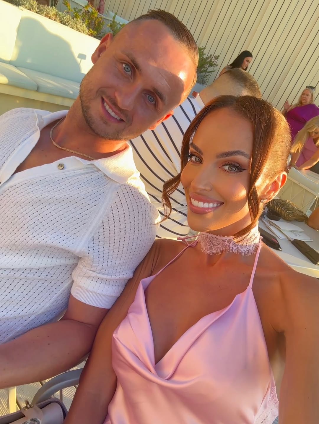 Moderátorka Simona Leskovská a futbalista Stanislav Lobotka.