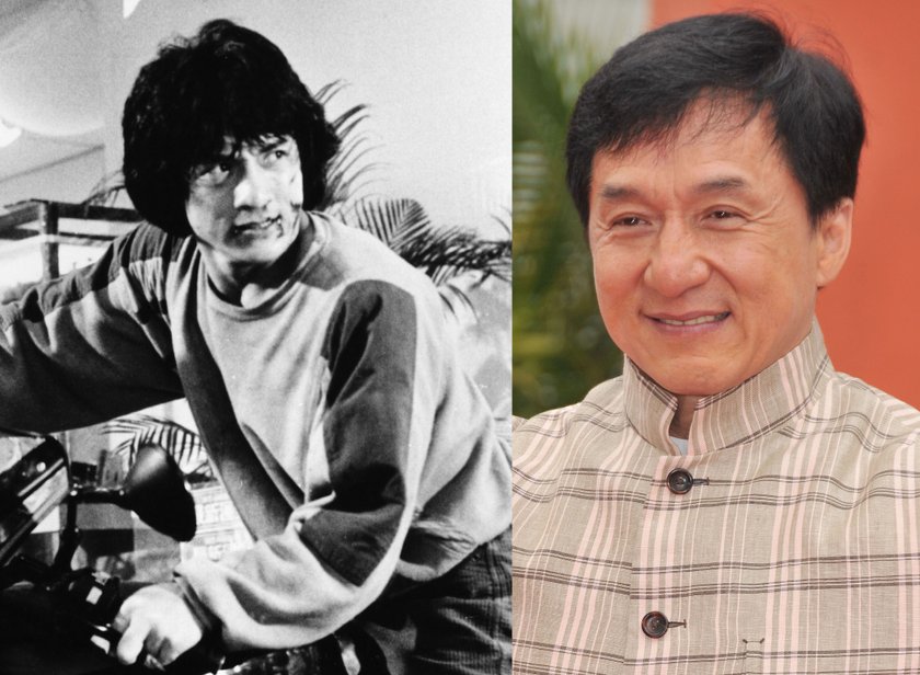 Jackie Chan kiedyś i dziś