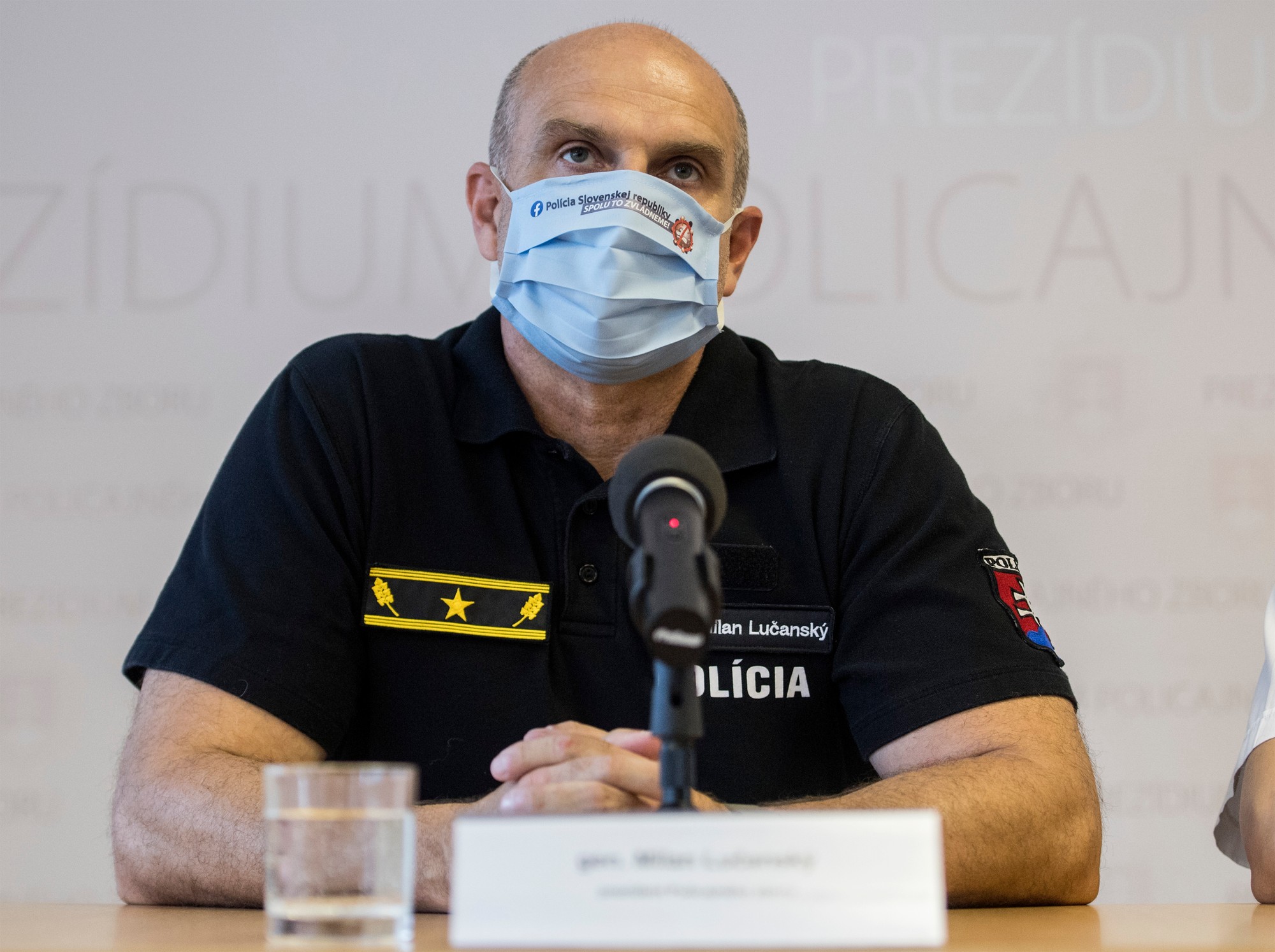 Exprezident Policajného zboru Milan Lučanský.