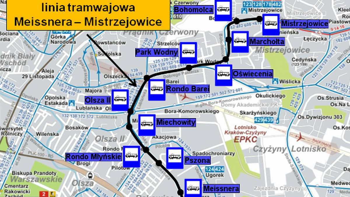 Za wybudowanie linii tramwajowej Meissnera – Mistrzejowice zapłacić ma prywatna firma. Tego chcą urzędnicy, którzy po zakończeniu prac zamierzają wydzierżawić torowisko. Pomóc w znalezieniu inwestora ma ministerstwo infrastruktury, z którym Kraków podpisał umowę.
