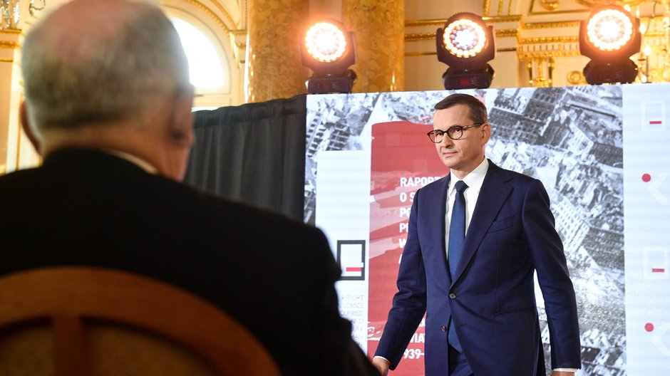 Jarosław Kaczyński i Mateusz Morawiecki