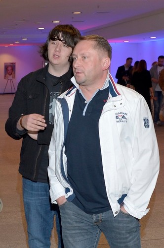 Kamil Durczok z synem