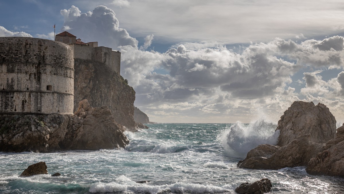 Dubrovnik bura pokrivalica