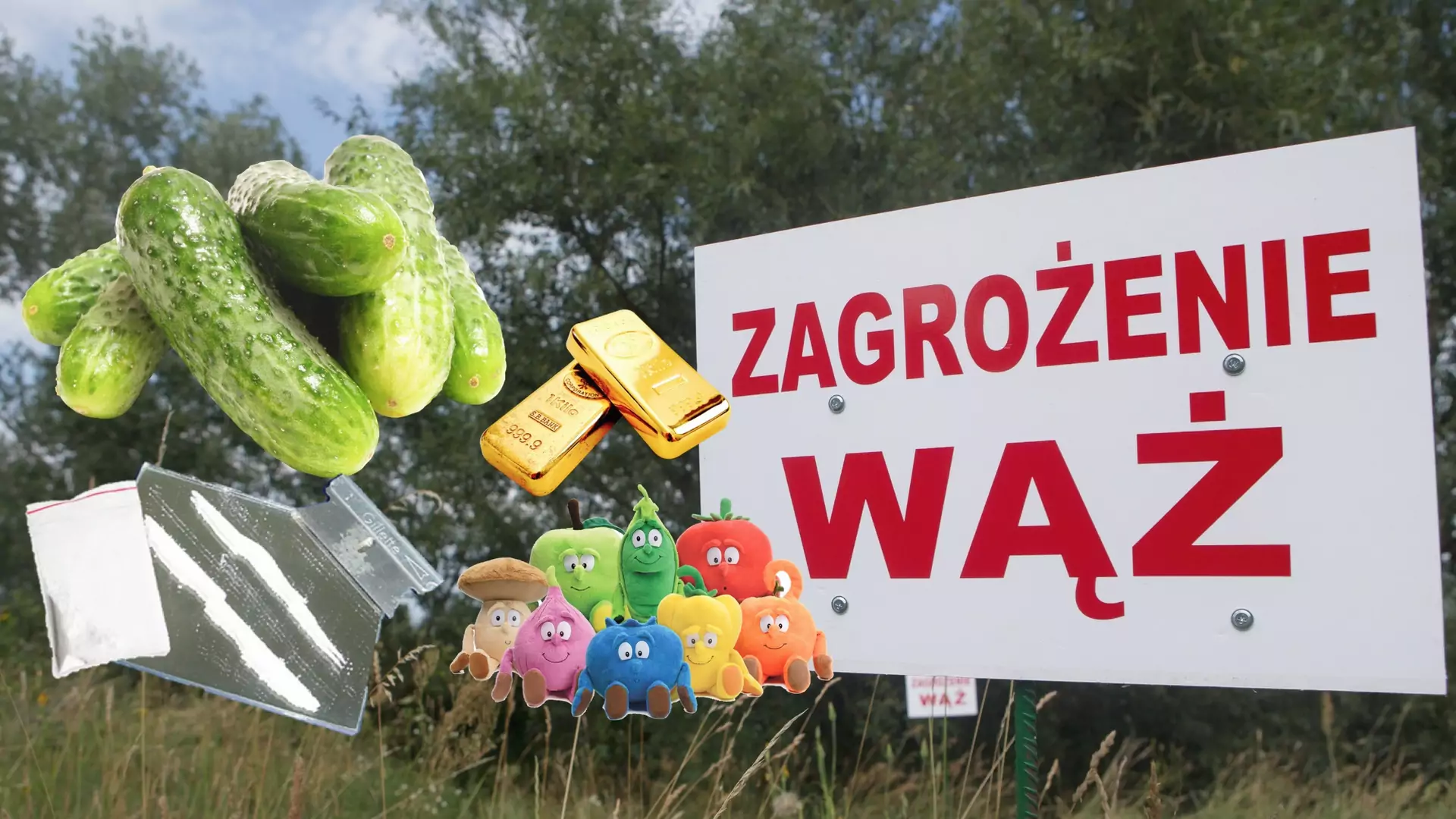 Pytony, narkotyki i zamki-widmo. W "sezonie ogórkowym" łapiemy się na najgłupsze newsy