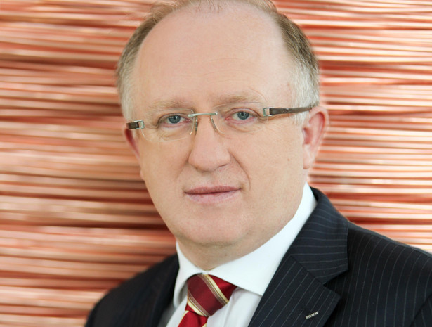 Herbert Wirth, prezes KGHM Polska Miedź
