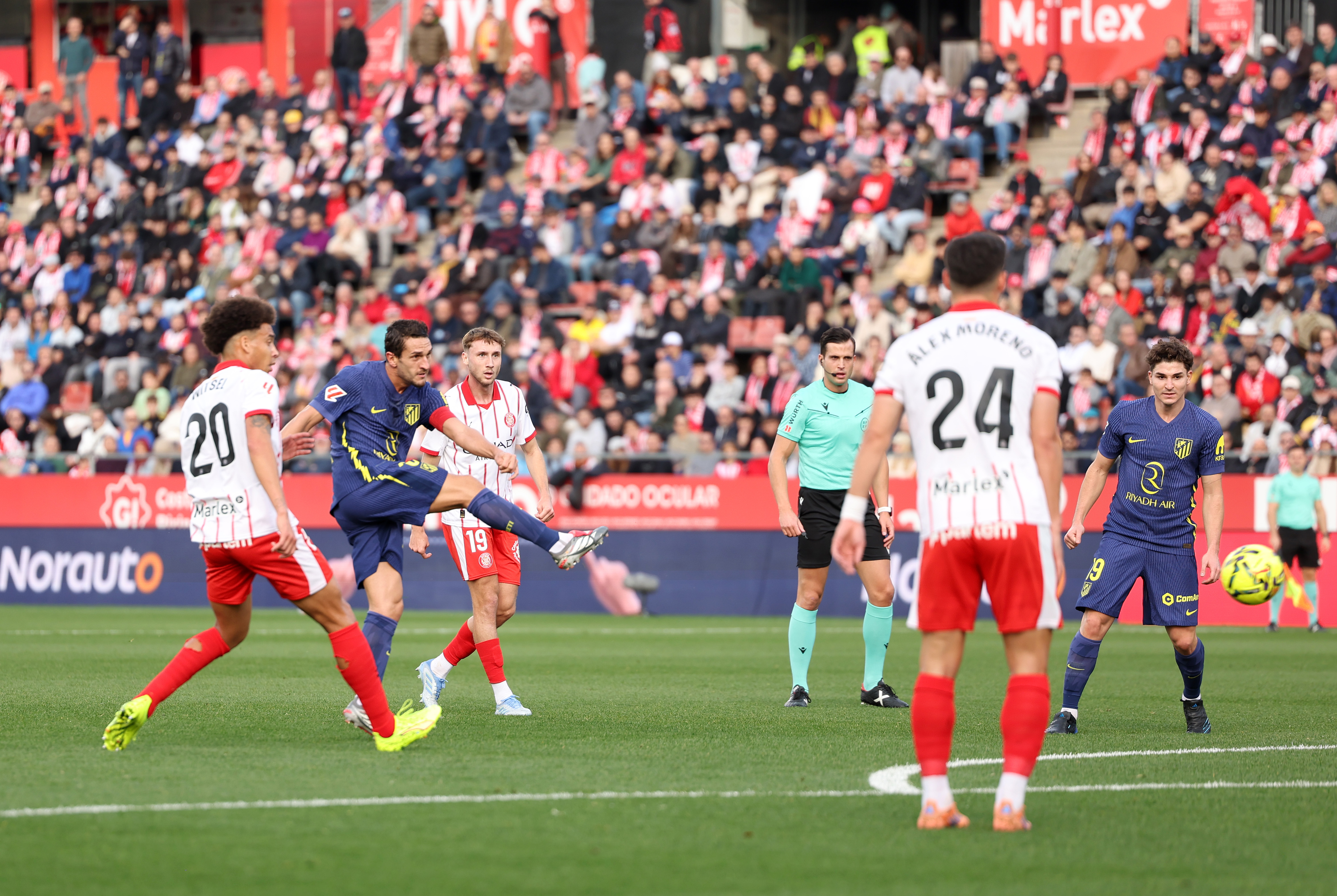 Atlético aplasta 0-3 al Girona y cierra 2025 en zona Champions