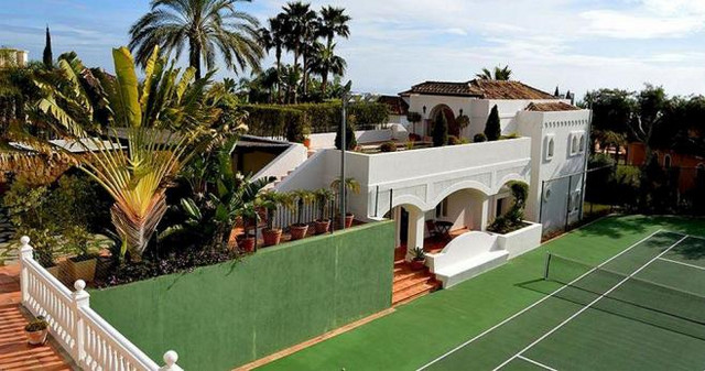Novak's house in Marbella