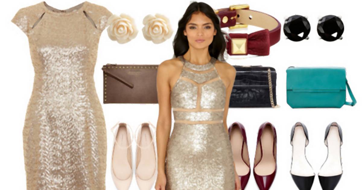 Z czym nosić złote sukienki? 4 pożyteczne rady | Ofeminin