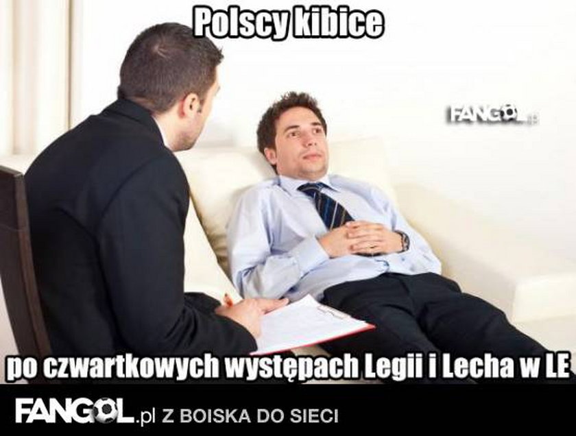 MEMY po "wyczynach" Legii i Lecha w LE